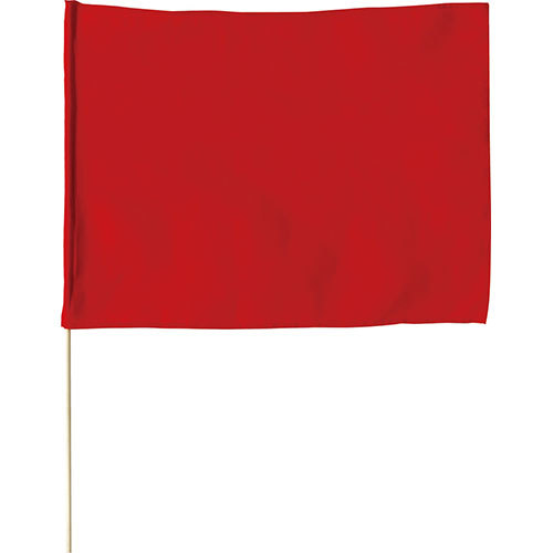 【10個セット】 ARTEC 特大旗(直径12ミリ)赤 ATC2196X10_画像1