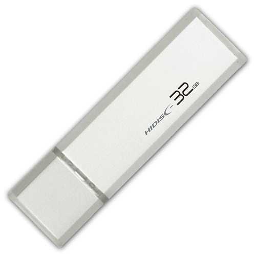 HIDISC USB 3.0 フラッシュドライブ 32GB シルバー キャップ式 HDUF114C32G3_画像1