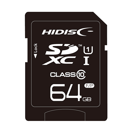 HIDISC SDXCカード 64GB CLASS10 UHS-1対応 HDSDX64GCL10UIJP3_画像2