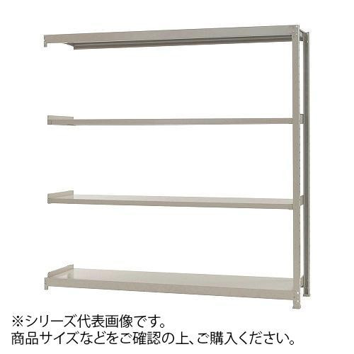 軽中量ラック 耐荷重200kgタイプ 連結 間口1200×奥行600×高さ2100mm 4段 アイボリー_画像1