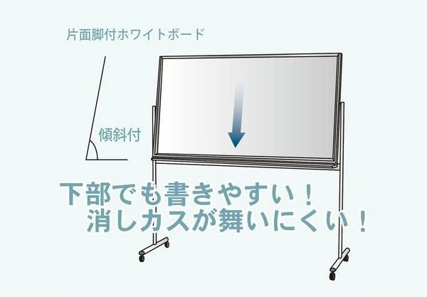 馬印 MAJI series(マジシリーズ)片面脚付 スチールホワイト 無地ホワイトボード W1872×D610×H1810mm MV36TN_画像5