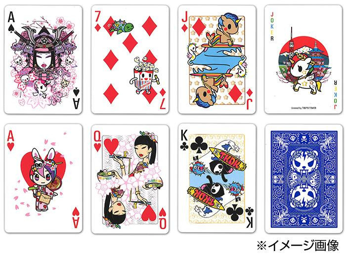 プレイングカード バイスクル トキドキスポーツ 青 30948_画像2