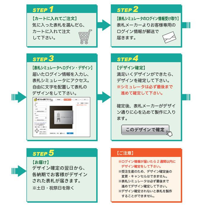 美濃クラフト ステディ 表札 AS-57-CHE チェリー_画像4