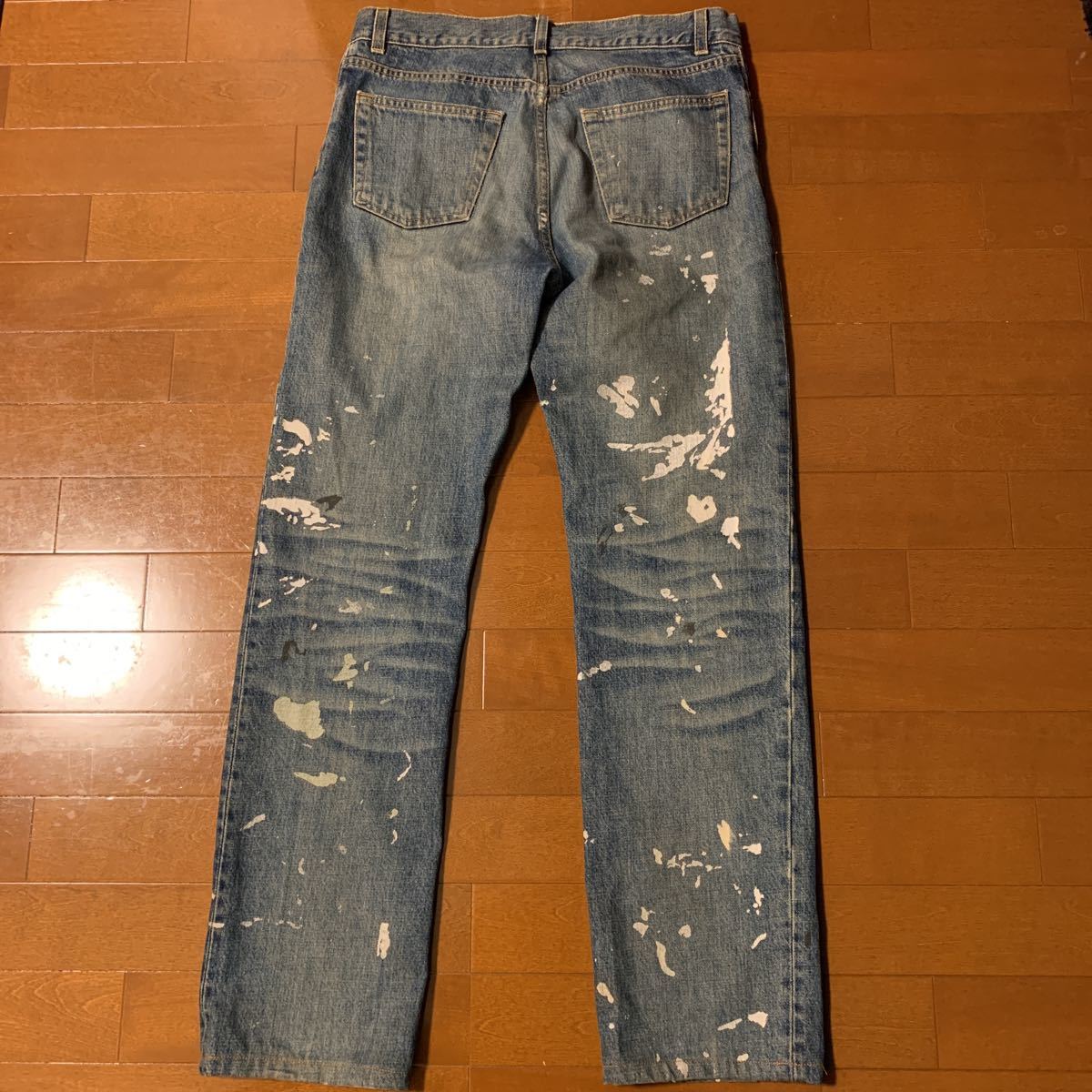 います】 HELMUT LANG 本人期 アーカイブ ペンキ デニム ペイント