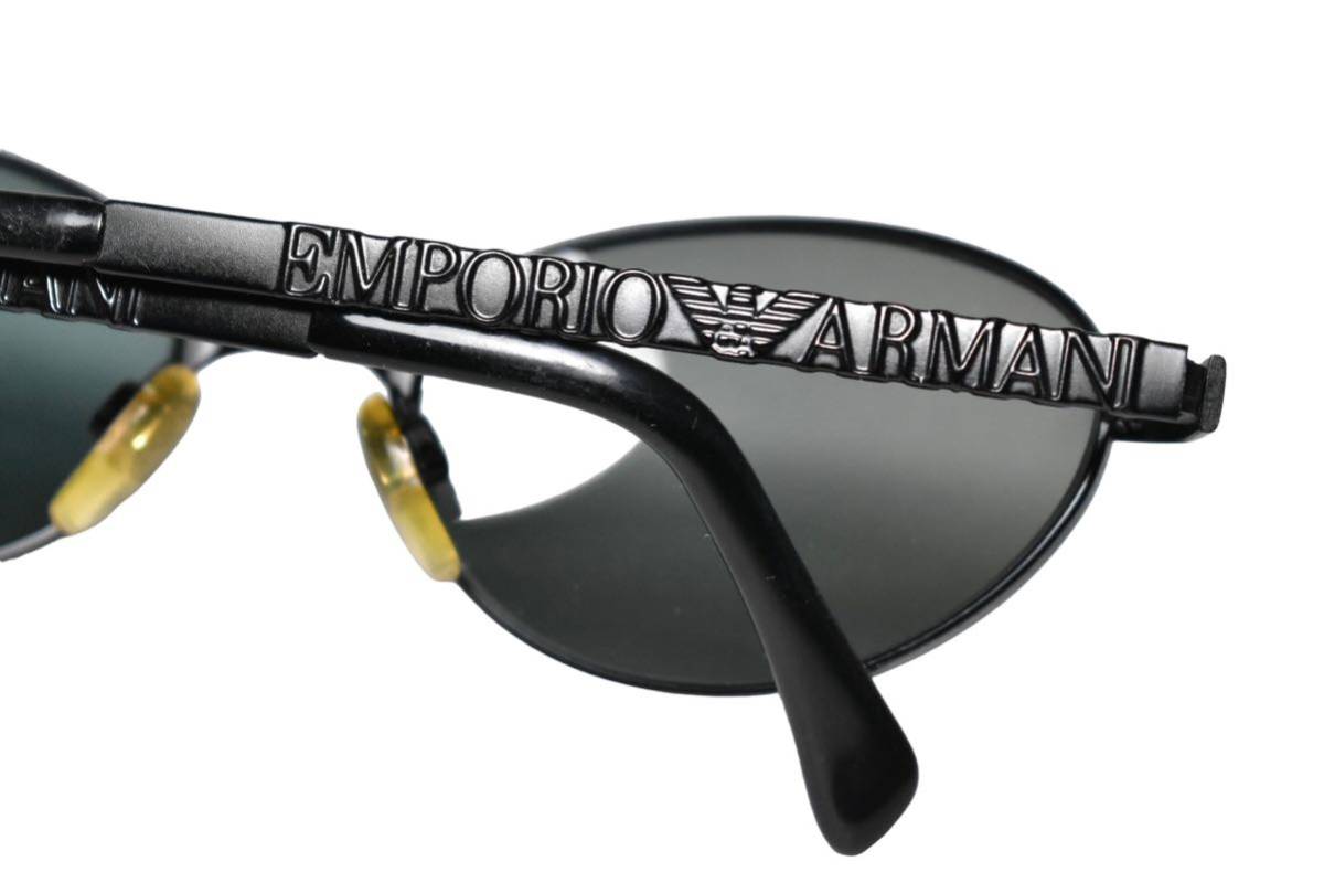 VINTAGE Италия производства [EMPORIO ARMANI/ Emporio Armani ]105-S полный обод раунд type Boston солнцезащитные очки круг очки Vintage 