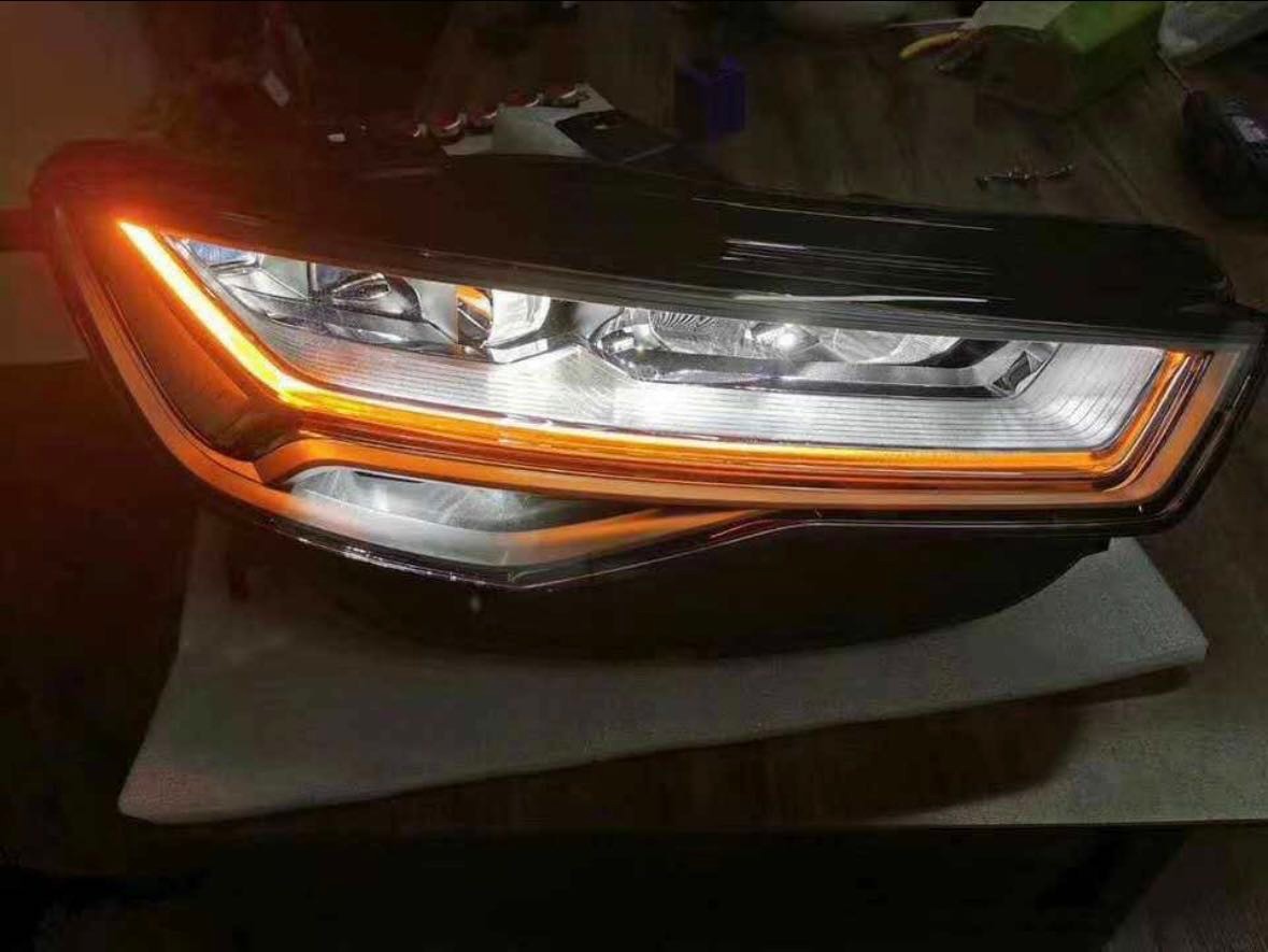  Audi A6 2012-2018 year LED head light left right set * high quality LED valve(bulb) attaching 
