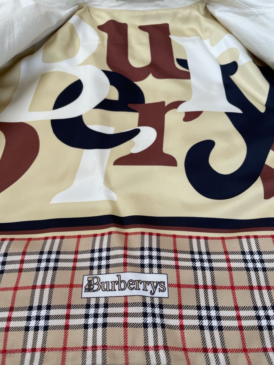 BURBERRY ステンカラーコート 春コート 金ボタン ゴールド金具