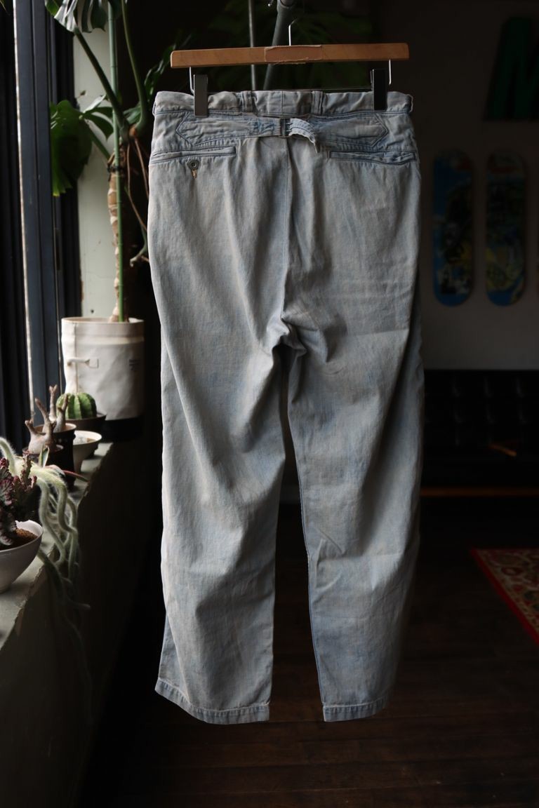 A.PRESSE アプレッセ Vintage Prisoner Denim Trousers INDIGO　size3_画像7