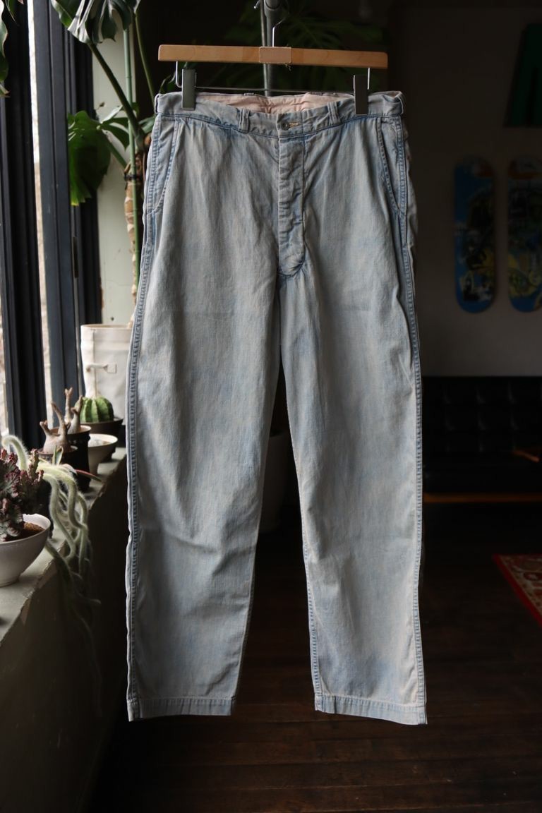 A.PRESSE アプレッセ Vintage Prisoner Denim Trousers INDIGO　size3_画像4