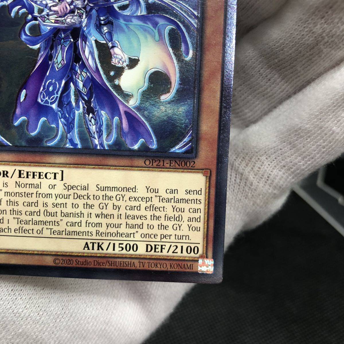 未使用品】遊戯王 英語版(北米) ティアラメンツ・レイノハート 未使用品】遊戯王 英語版(北米) ティアラメンツ・レイノハート