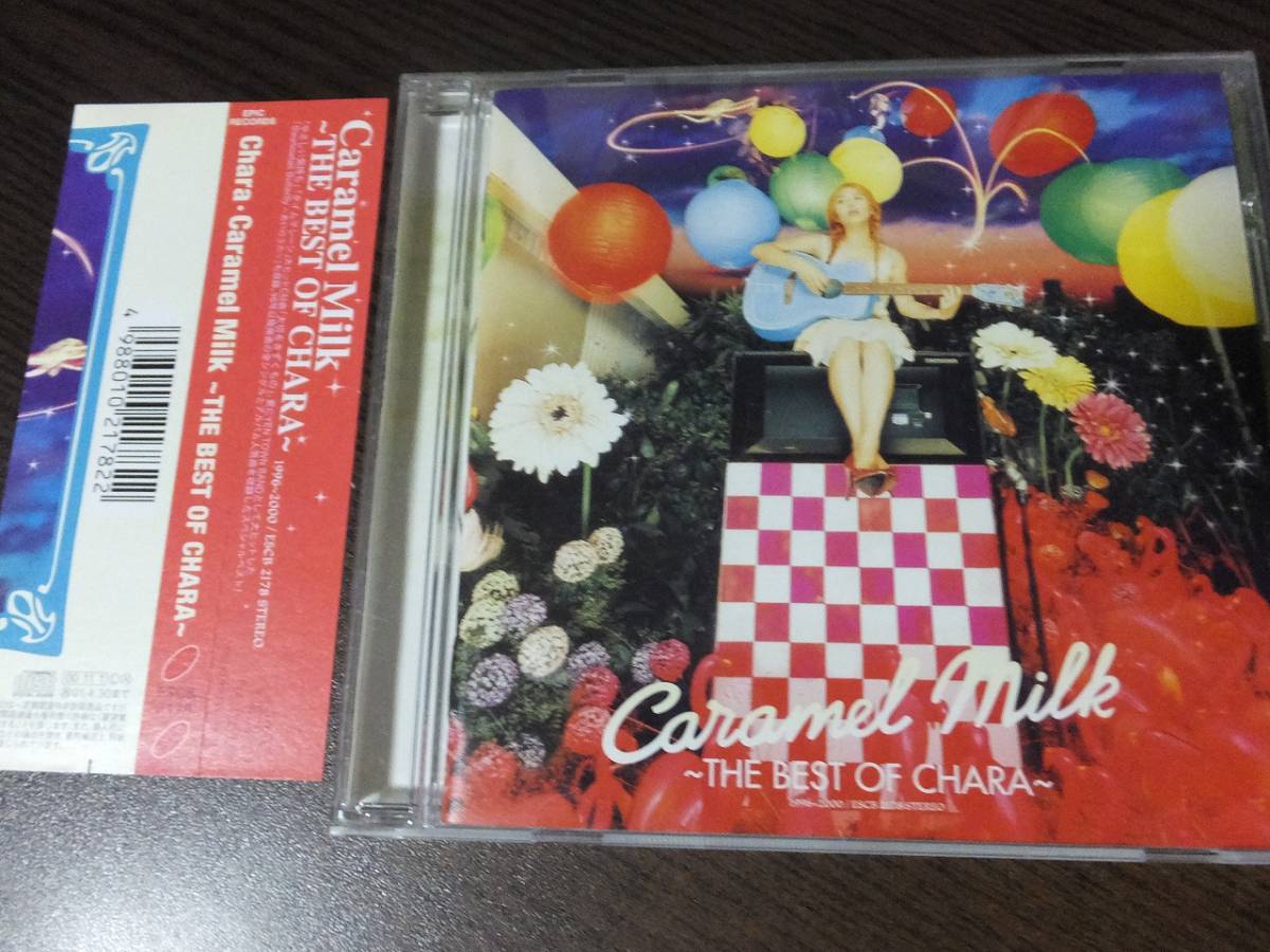 Chara - Caramel Milk 〜THE BEST OF CHARA〜 / Junior Sweet / Chara + Yuki - 愛の火 3つ オレンジ / Strange Fruits CD 4枚セット_画像2