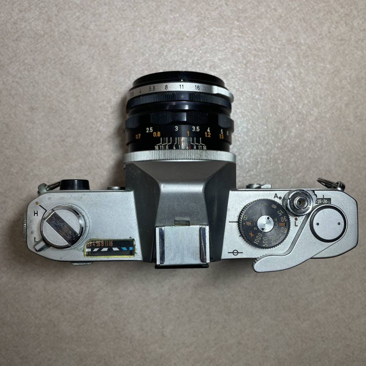 W2-2）Canon キヤノン FX LENS FL 50mm 1:1.8 フィルムカメラ ジャンク（40）_画像2
