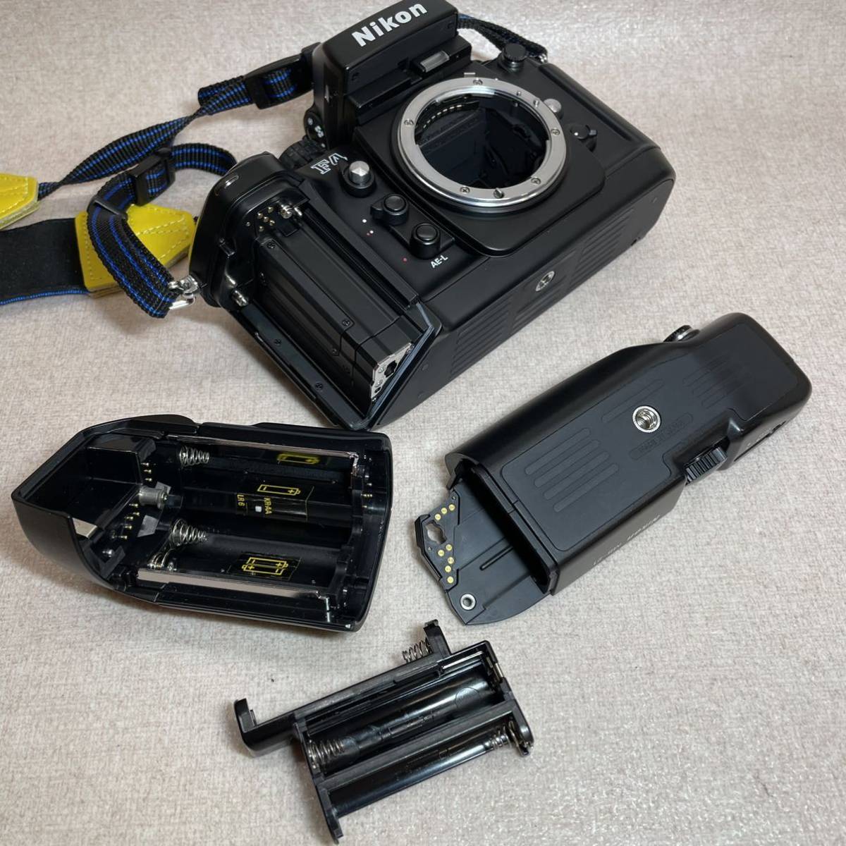 W3-1） Nikon F4 一眼レフフィルムカメラ ボディ 簡易動作確認済み （10）_画像9