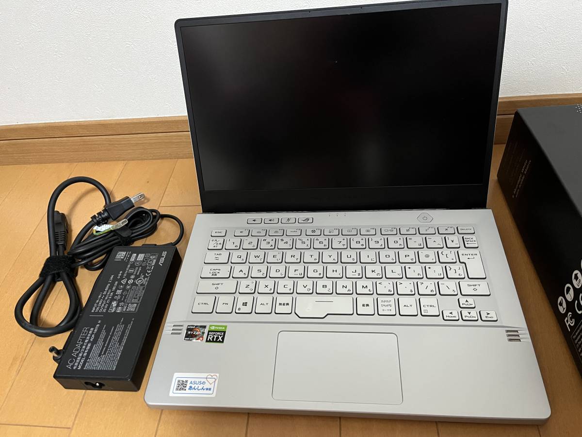 ポート】 ASUS ゲーミングノートパソコン ROG Zephyrus G14 GA401QM
