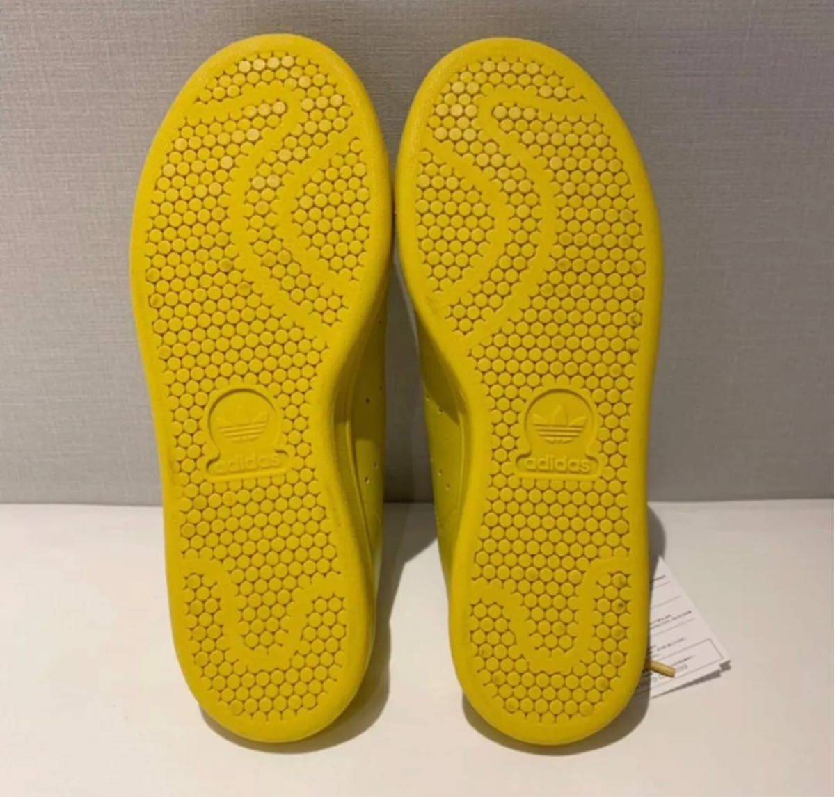 [ new goods unused ]adidas Adidas STANSMITH Stansmith yellow color yellow slip-on shoes natural leather 