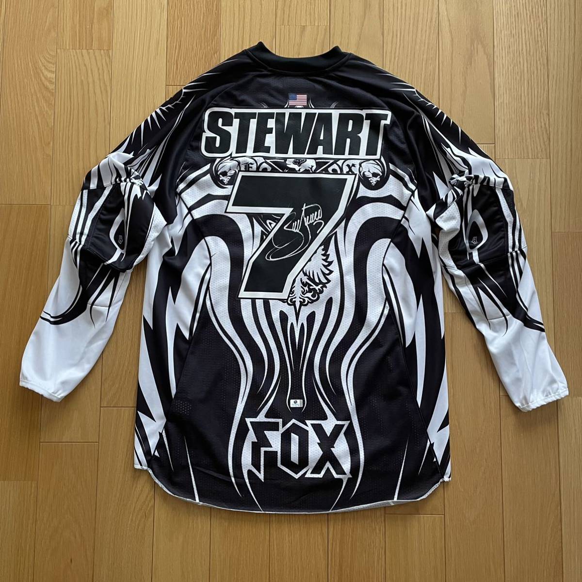 FOX RACING JAMES STEWART #7 JERSEY US Global Authentic社 認定品 Kawasaki KX Monster energy seven モトクロス ジャージ