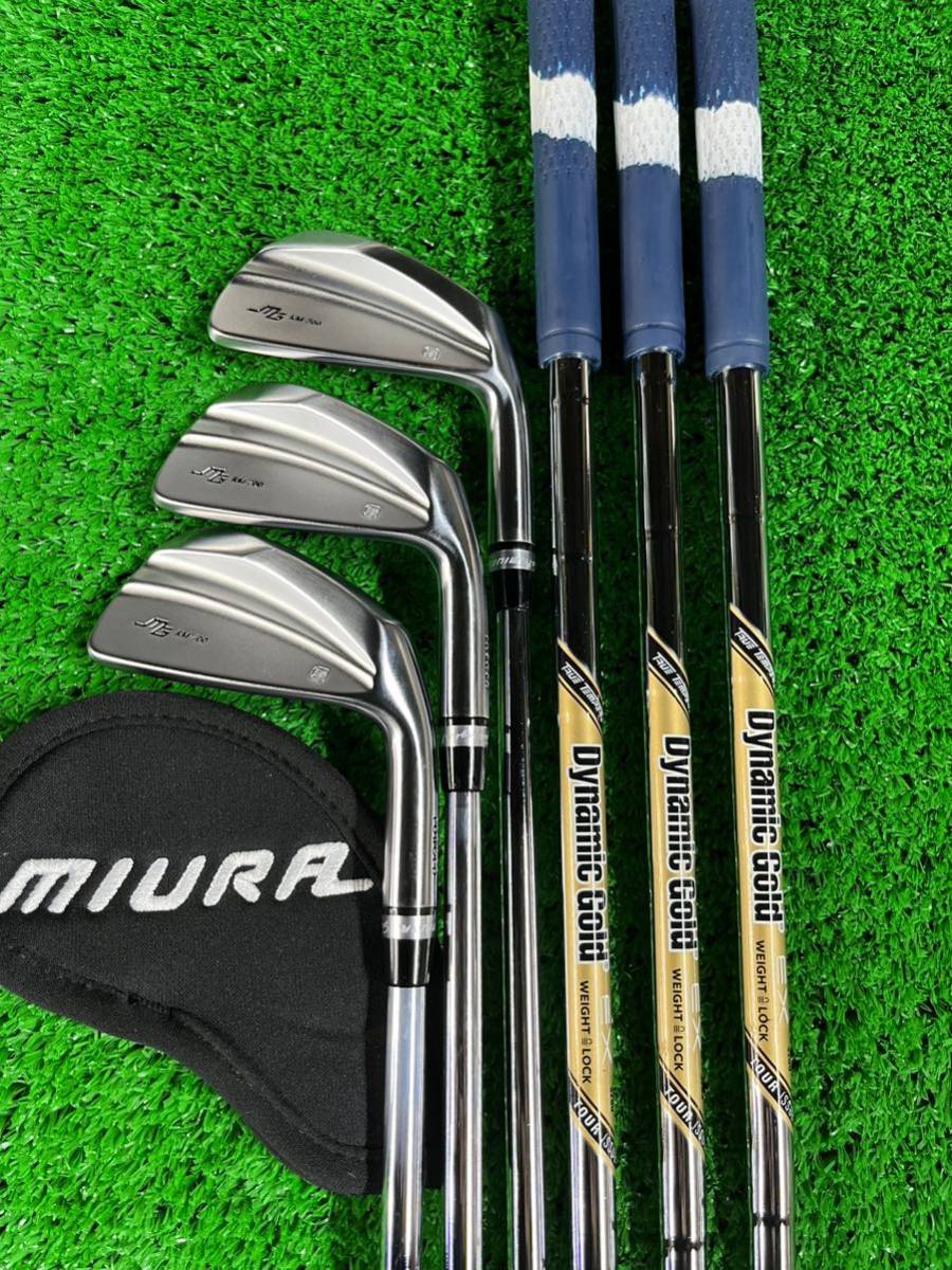 入手困難品】三浦技研(KM-700)#5〜Pw 6本セット ダイナミックゴールド