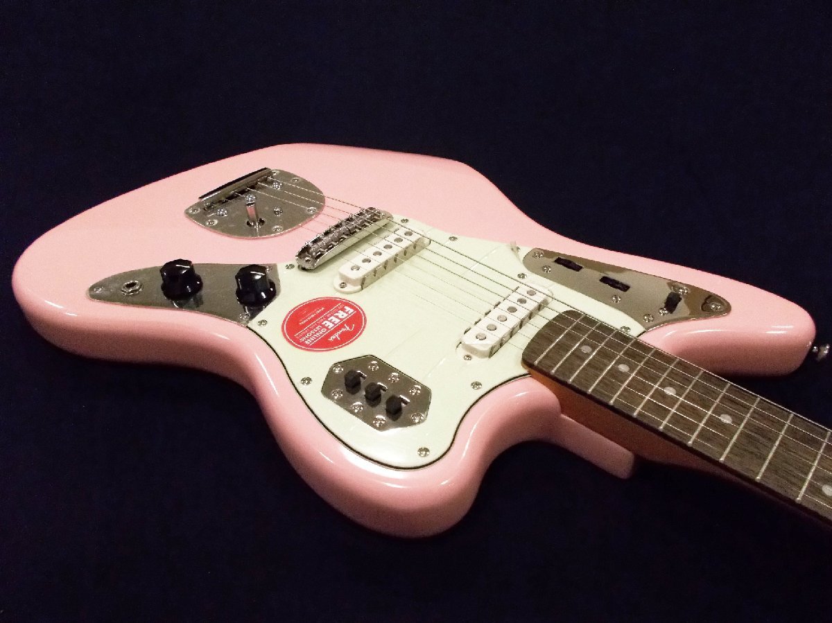即発送可能】 Squier by Fender FSR Classic Vibe Bass VI Shell Pink