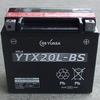 GS YUASA メンテナンスフリーバッテリー YTX20L-BS www.cinema.sk
