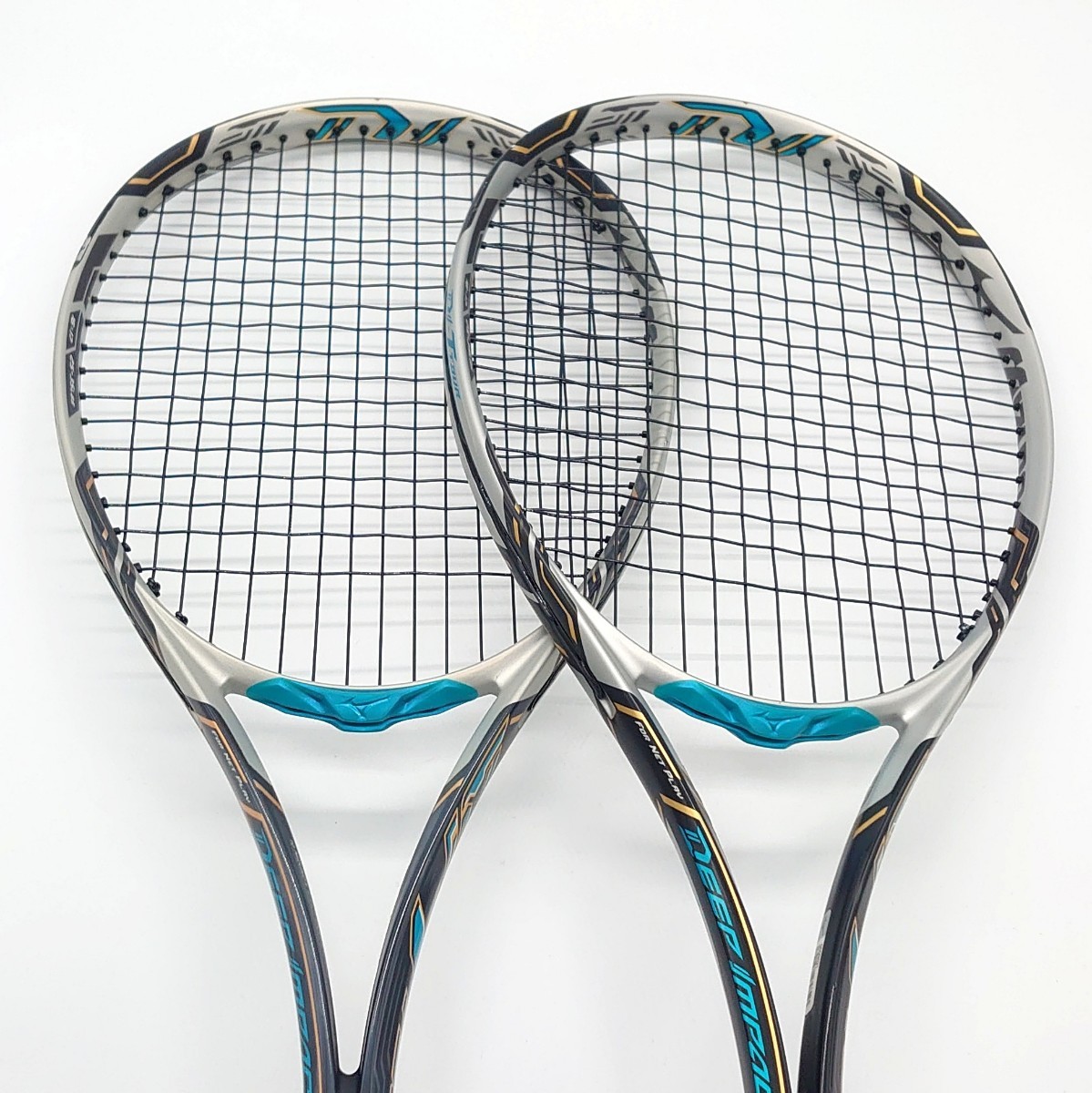 MIZUNO DEEP IMPACT DI-T TOUR Mizuno deep impact T Tour official soft tennis for racket soft ni softball type tennis set tp-23x279