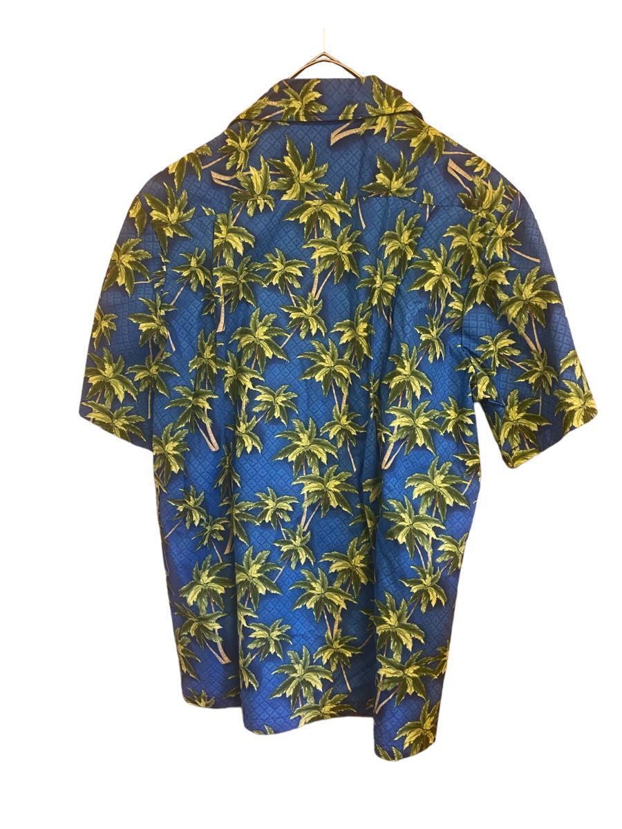 【未使用品】タグ付き　ハワイ製　アロハシャツ　総柄　コットン100% 