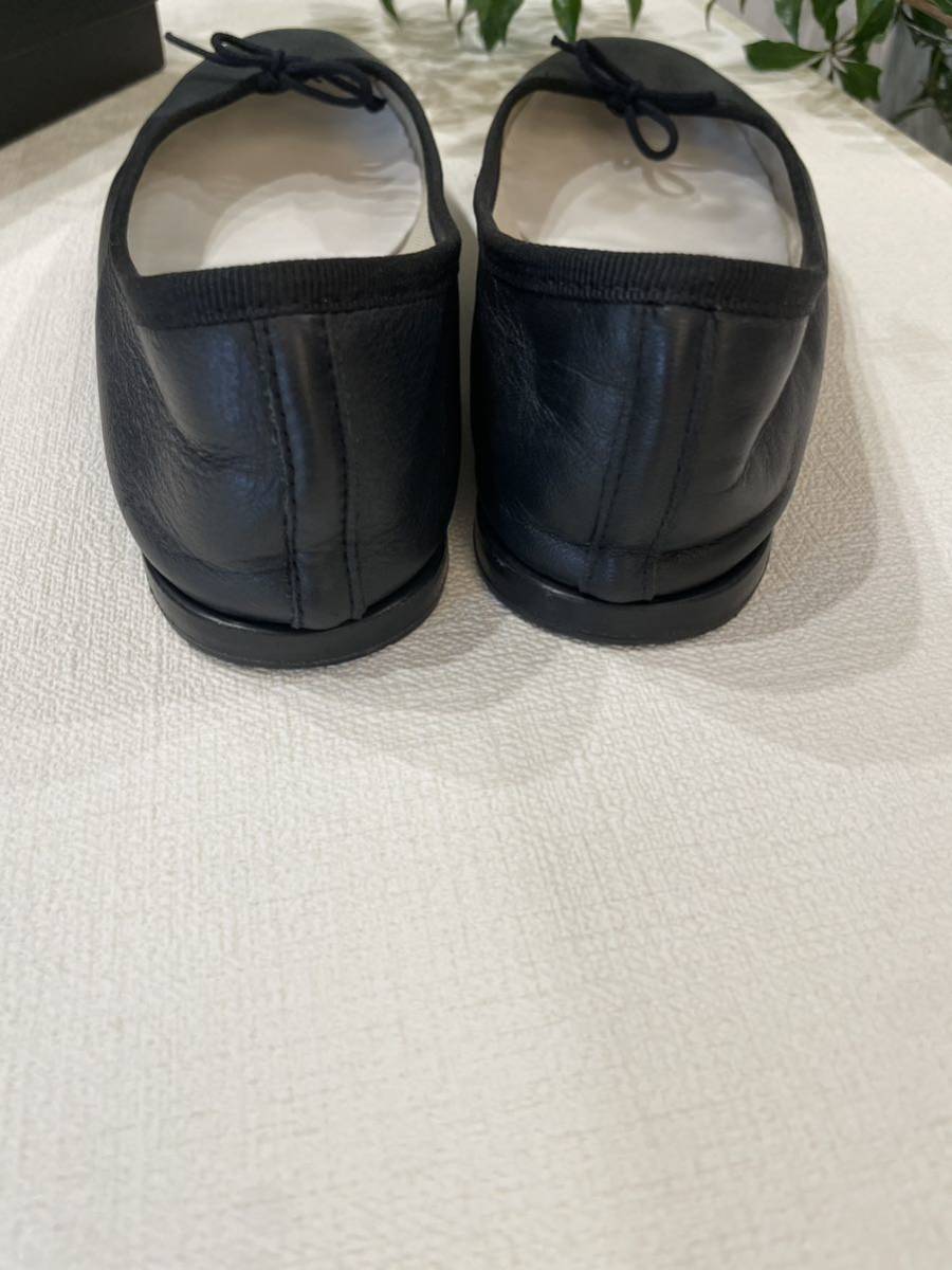 ◇repetto（レペット）　Cendrillon Ballerinas（バレリーナシューズ）　黒　BLACK 　ブラック　37サイズ（23.0cm）　匿名配送　送料無料◇_画像5