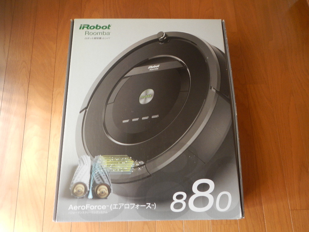  robot vacuum cleaner roomba 880 black iRobot aeroforce 