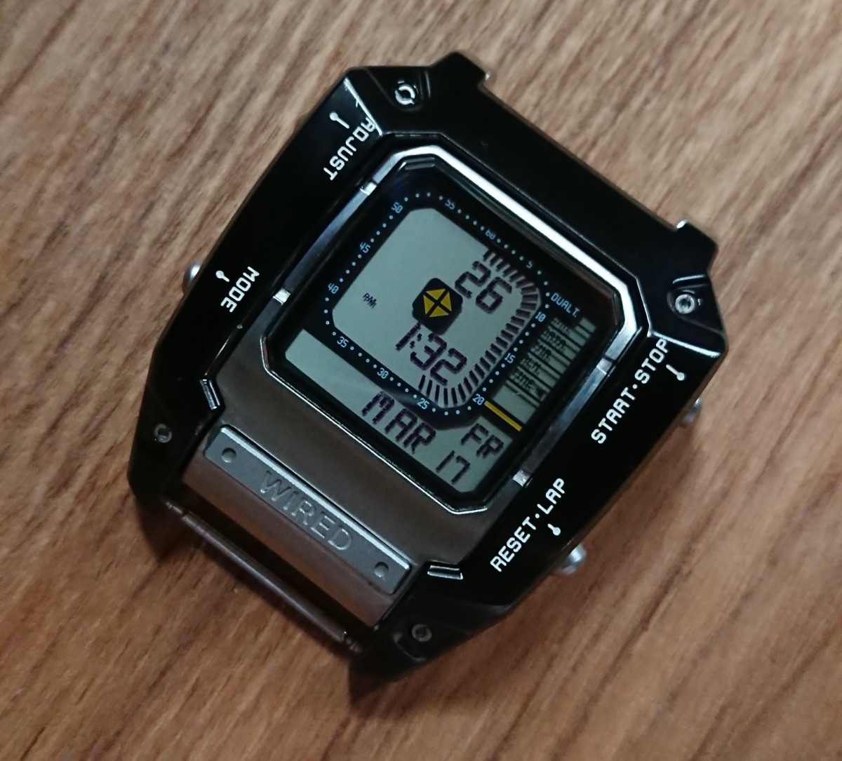 USED品 SEIKO WIRED x METAL GEARSOLID V セイコー ワイアード メタル