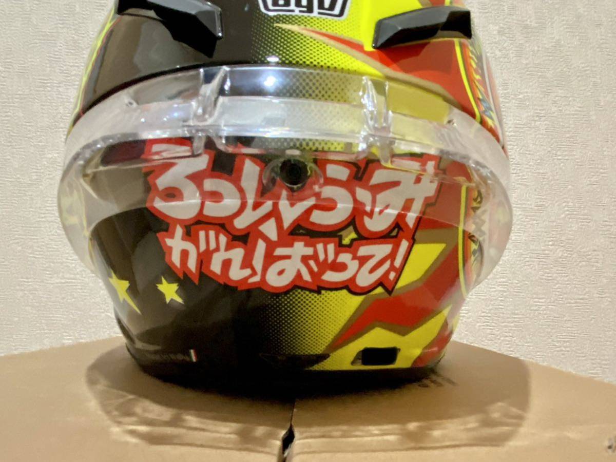  новый товар очень редкий AGV Rossi debut 20 anniversary commemoration модель PISTA GP R с автографом шлем MotoGP maru kesSHOEI ARAI YZR-M1