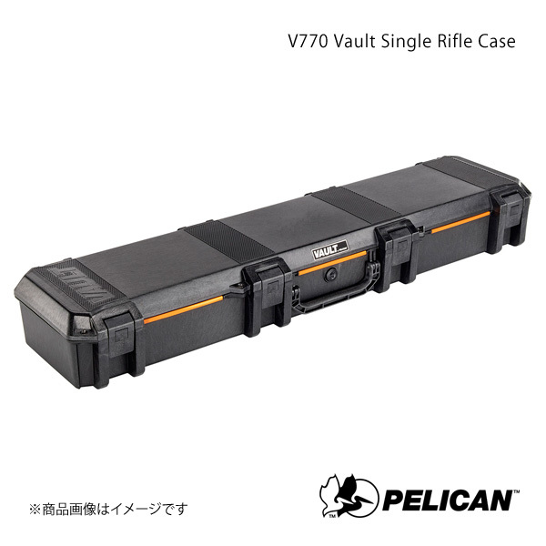 PELICAN ペリカン 耐衝撃ケース ライフルケース 7.3kg V770 Vault Single Rifle Case 19428160395