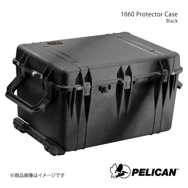 PELICAN ペリカン プロテクターツールケース ブラック 19.1kg 1660 Protector Case Black 19428087821