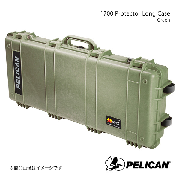 PELICAN ペリカン プロテクターロングケース グリーン 7.7kg 1700 Protector Long Case Green 19428181826