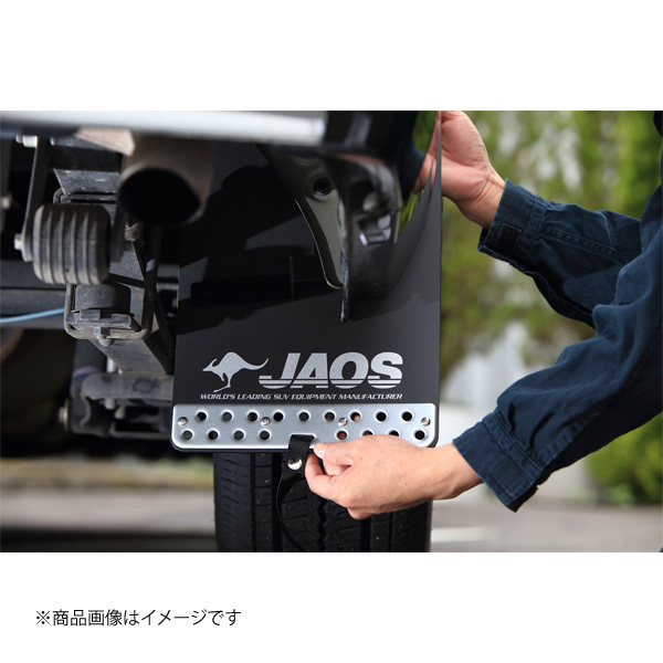 JAOS/ジャオス JAOS マッドガード3 リヤセット レッド スポーツカウル用 ジムニー JB64系 B621513RB_画像3