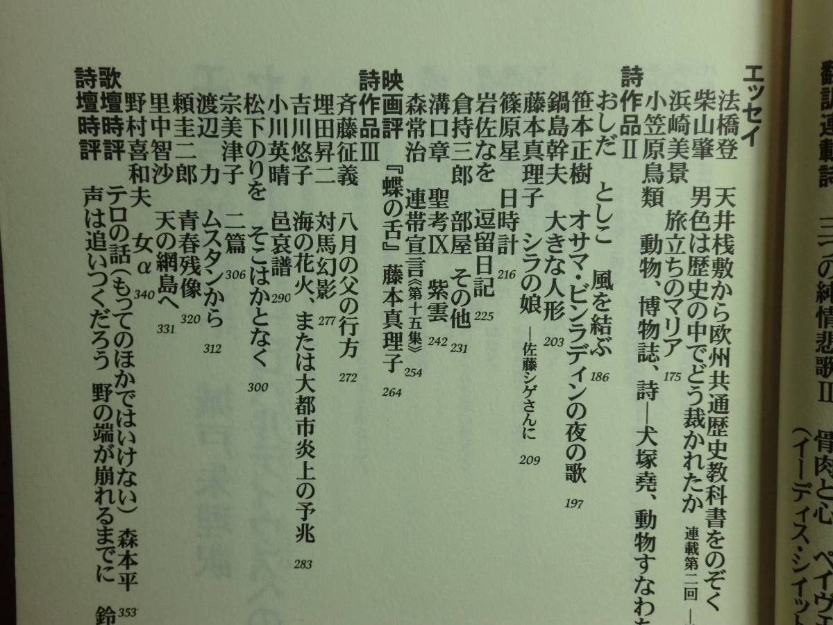 190524T01★ky 文体を問う詩歌文芸誌 ガニメデ 3冊セット 銅林社 短歌 詩 エッセイ 映画評論 イヴァン・ジダーノフ エズラ・パウンド_画像6