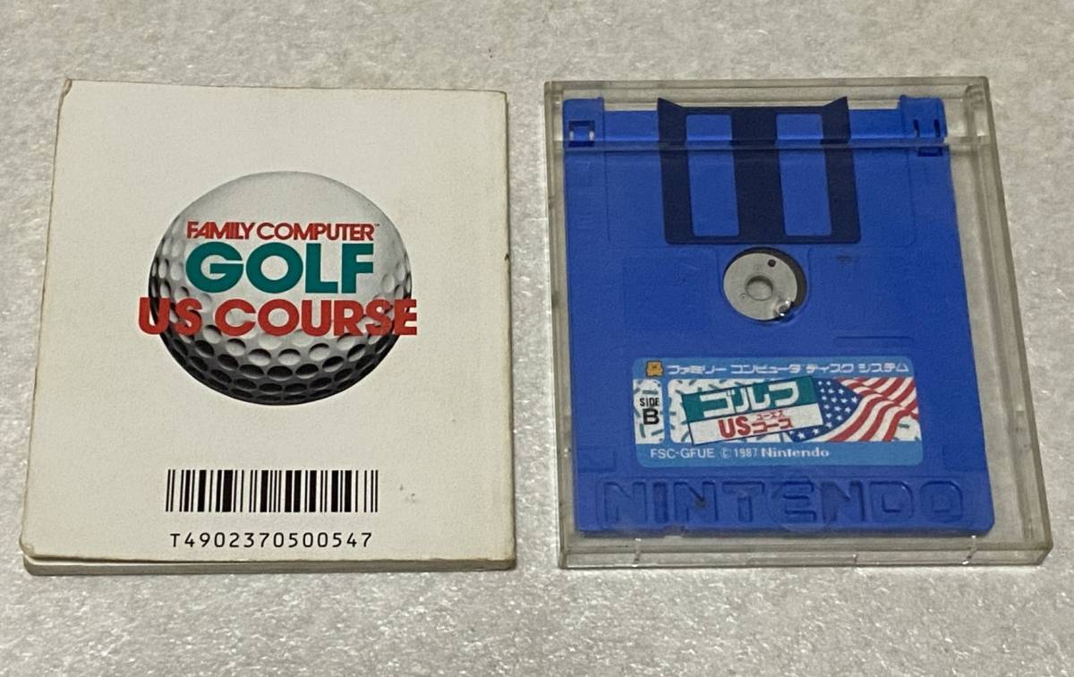ショップ ファミコン ディスクシステム ゴルフ USコース 動作確認済み