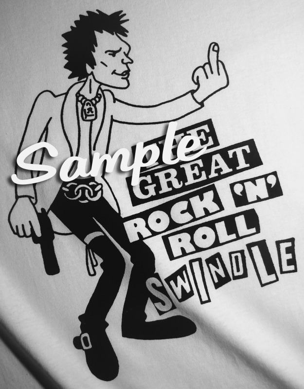 S～XL①【新品・即決】Sex Pistols Clash Punk Sid ピストルズ シド・ヴィシャス ダムド パンク Rock R&R Swindle 70s Damned_画像3