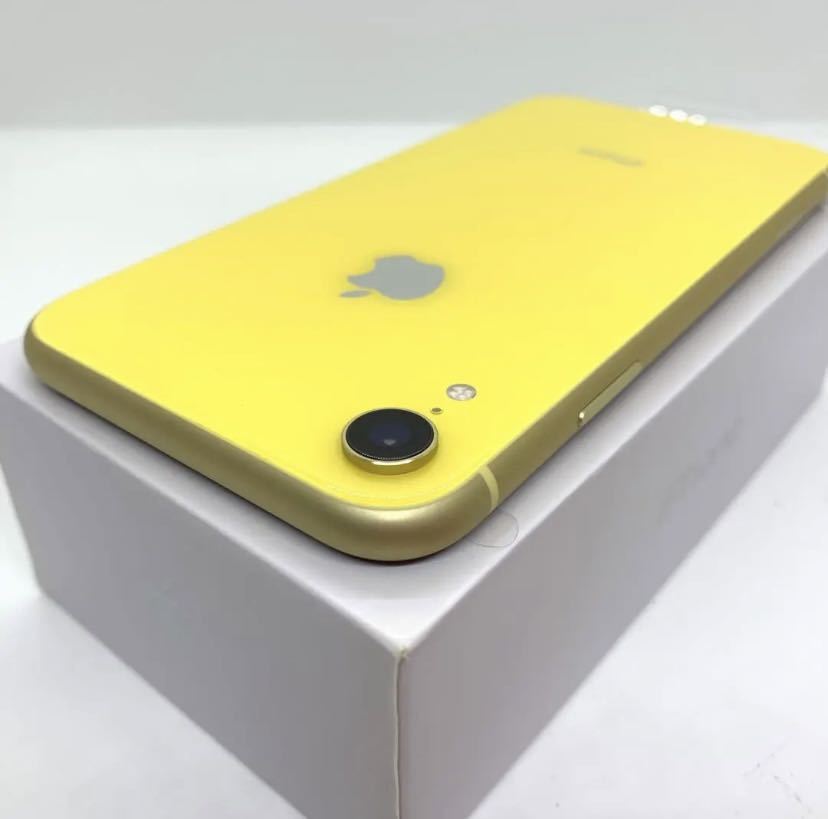 IPhone XR イエロー 256 GB SIMフリー 本体（53749） スマホ本体