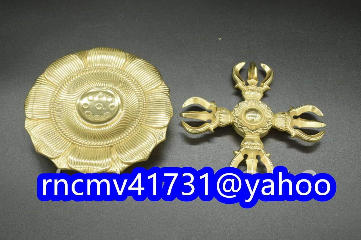 81SHOP」金剛輪 ☆護摩用仏具 大型 羯磨&輪宝 5点セット仏具 81SHOP」金剛輪 ☆護摩用仏具 大型 羯磨&輪宝 5点セット仏具