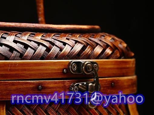 格安SALEスタート】 「81SHOP」新入荷☆手作り 茶道具 手提げかご