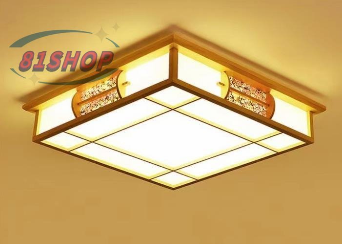 「81SHOP」 超美品★LEDシーリングライト リビング照明 照明器具 天井照明 ダイニング 寝室 和室和風 木目調 LED対応 調光調色可能