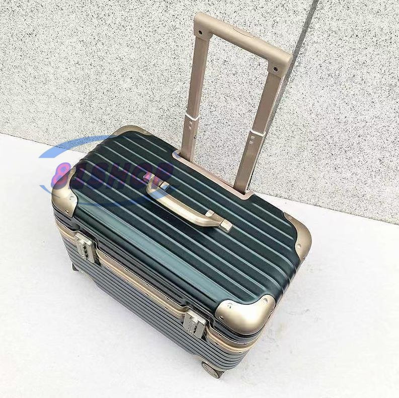 [81SHOP] aluminium suitcase 17 -inch 4 color aluminium trunk trunk small size travel supplies TSA lock Carry case carry bag machine inside bringing in 