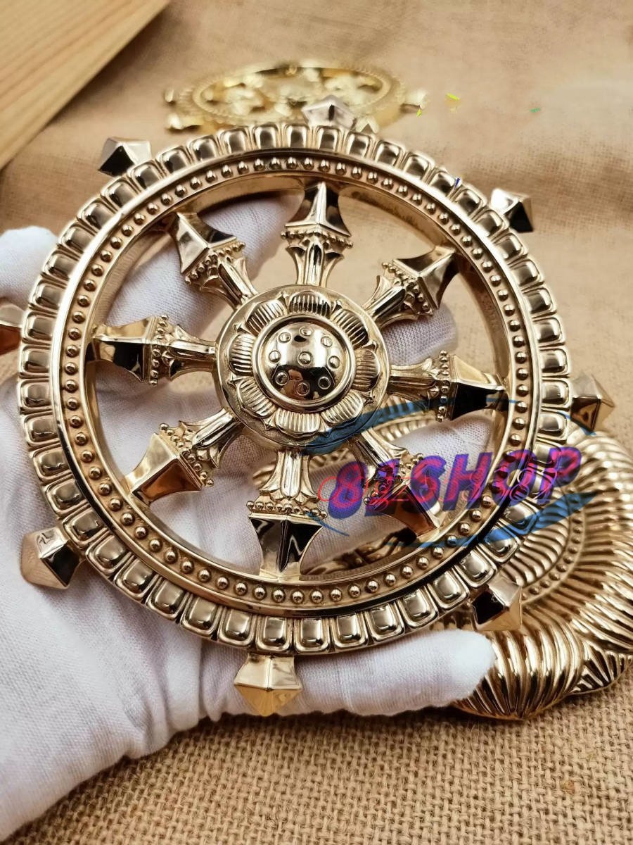 81SHOP」密教法具 寺院用仏具 ☆ 真言宗 法輪 輪宝 回転法輪 81SHOP」密教法具 寺院用仏具 ☆ 真言宗 法輪 輪宝 回転法輪