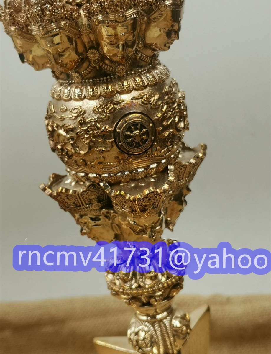 81SHOP」極上品 烏枢沙摩明王 金剛杵 仏具 舎利入れられる 工芸 81SHOP」極上品 烏枢沙摩明王 金剛杵 仏具 舎利入れられる 工芸