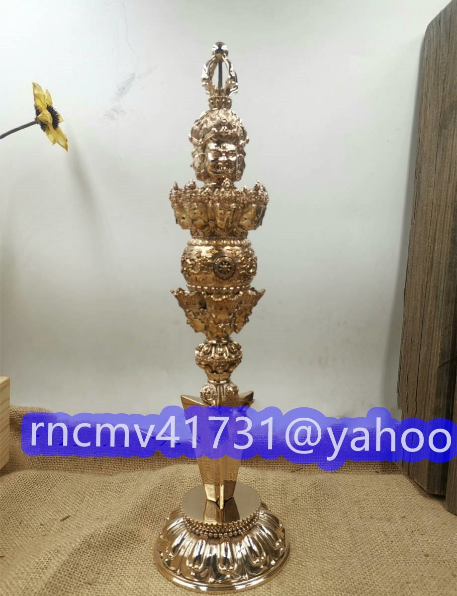 81SHOP」極上品 烏枢沙摩明王 金剛杵 仏具 舎利入れられる 工芸品 81SHOP」極上品 烏枢沙摩明王 金剛杵 仏具 舎利入れられる 工芸品