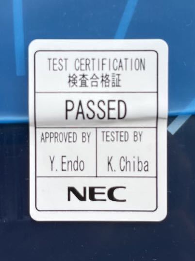 NEC インフロンティア株式会社、APEX局線表示盤 EC-147718、製造年月 2008年11月、製造番号　TN73、盤数 3C_画像5
