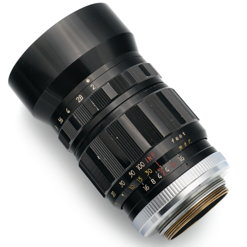 希少レア KOMURA- 105mm F2 L39 LTM ライカLマウント 1:2 三協光機