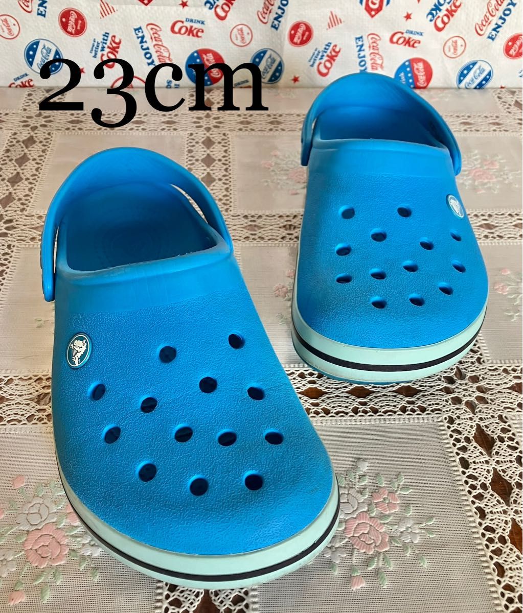 2新品厚底クロックス メンズ レディース黒 23cm - 靴