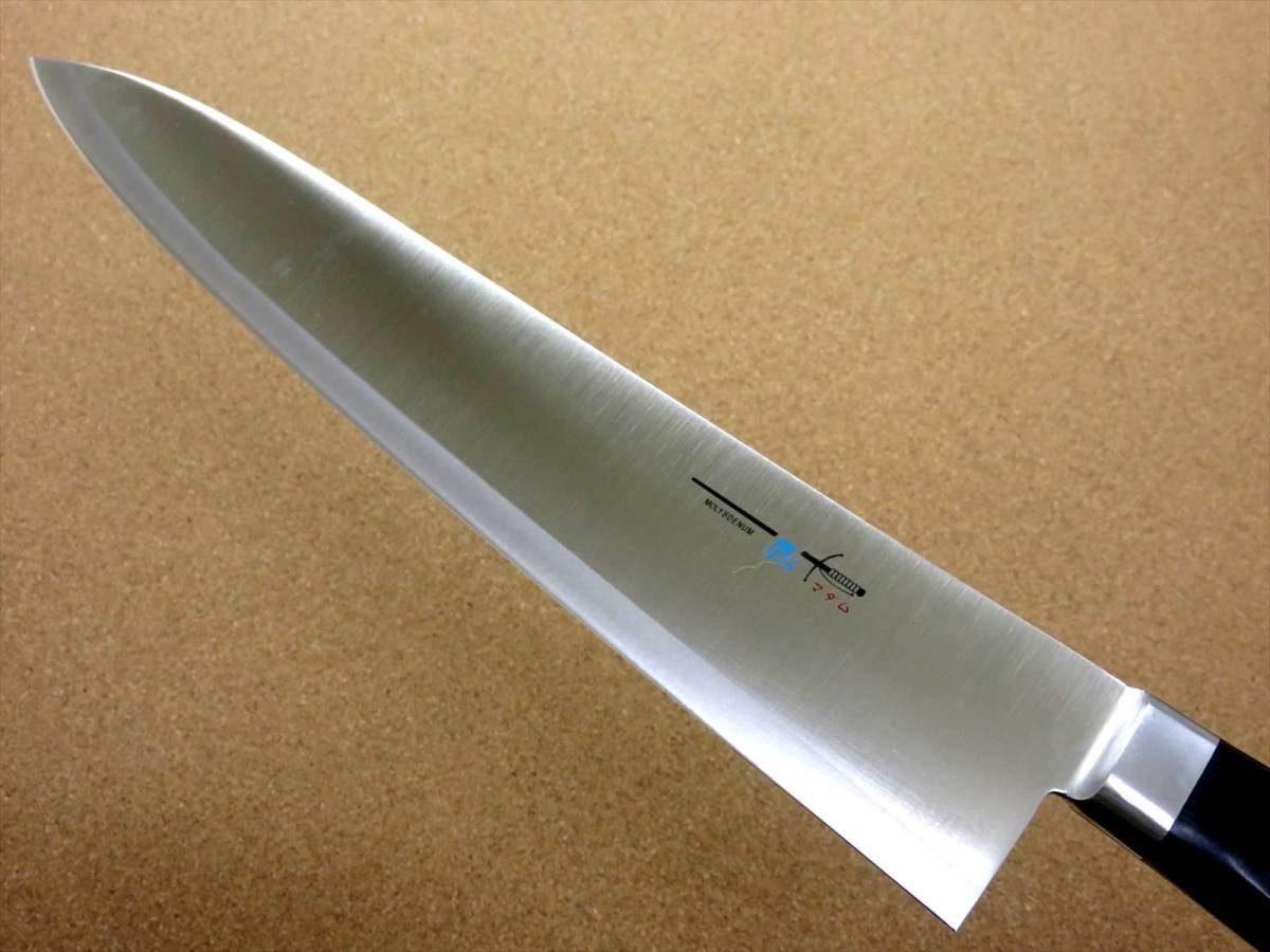 関の刃物 牛刀 30cm (300mm) TSマダム クロムモリブデン ステンレススチール 家庭用の洋包丁 肉 魚 野菜 パン切り 両刃万能包丁 日本製_画像4