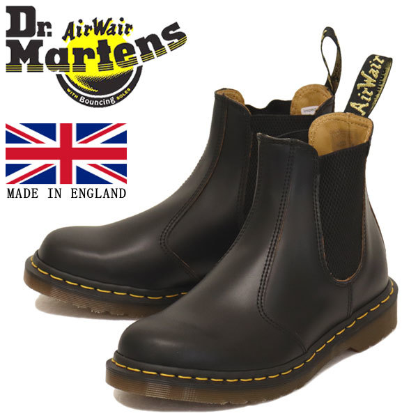 Dr.Martens (ドクターマーチン) 25747001 VINTAGE 2976 ヴィンテージ チェルシー サイドゴア ブーツ イングランド製 BLACK UK7-約26.0cm