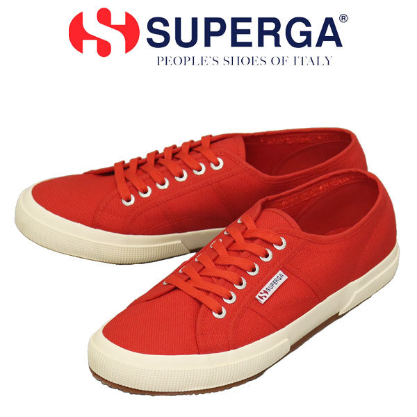 SUPERGA (スペルガ) 2750-COTU CLASSIC キャンバススニーカー 975 RED SPG040 36-約23